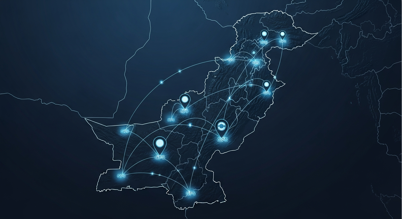 Pakistan coverage map